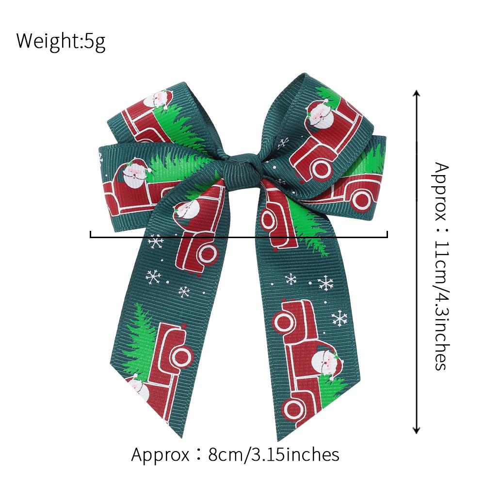 8g Weight Daily Occasion Christmas Festival Women's Gender Classic Style Style Classic Style Women's Kids Hair Accessories 1