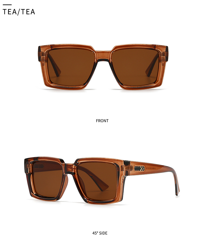 Europe and the United States cross-border trend street photography retro art sunglasses modern charm INS wind men's sunglasses 3604_voghion.com