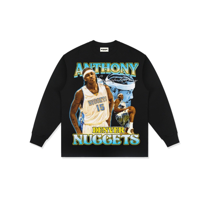 Antony American Star camiseta callejera hip-hop marca de tendencia impresión retro hacer viejos lavado pesado suelto mangas cortas image 5