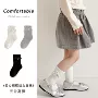 ins女孩薄款波点公主袜