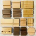 工厂直供 批发实木手机底座木质多功能桌面平板支架榉木制摆件DIY