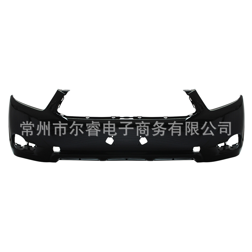 Suitable for Toyota Highlander Front Bumper and Rear Bumper, 09-11 Model Highlander Front and Rear Bumper Surround with Paint