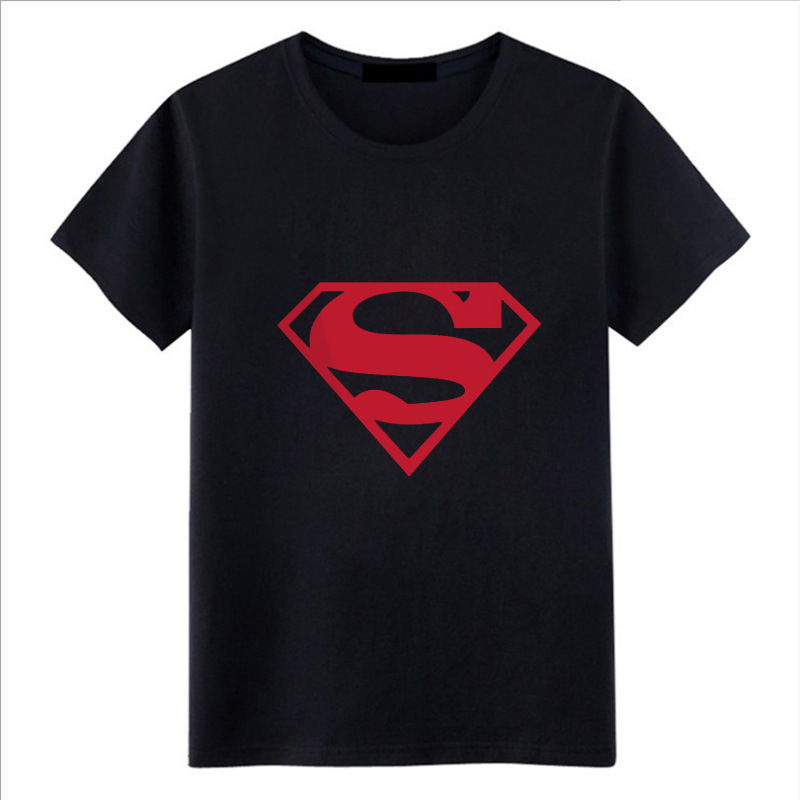 Marvel Avengers Super Man Short-sleeved T-shirt Men's Summer Casual Trendy Superhero Personalized Student T-shirt
