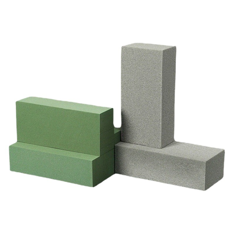 Barro de flores envío gratis al por mayor bloque de barro cortable para insertar flores falsas, barro de flores secas, barro hidratante, caja completa de barro de flores, lote inicial