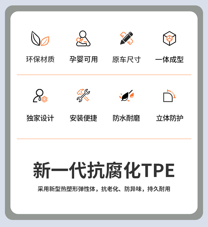 Suitable for Xpeng's New Models P7P7+G9 G7 G6 M03 Gxl03, Special Colorful Tpe Car Trunk Mat