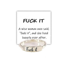 欧美独立站热销S925银英文中文刻字方形戒指有趣的戒指送朋友礼物