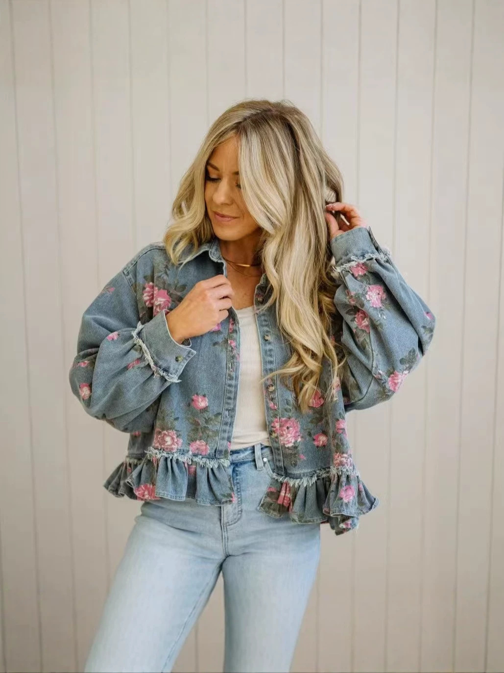 retro denim jacket