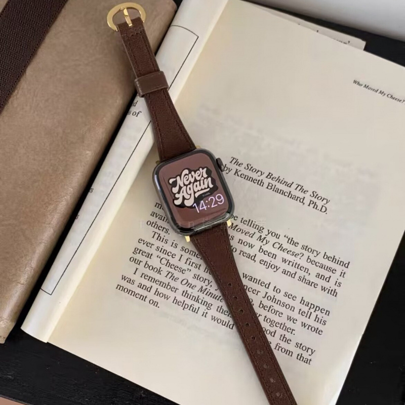 Suitable for applewatch9 Watch Wristband Small Horseshoe Buckle Exquisite Strap iwatch8 Apple s10 Strap