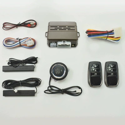 E Model Export Type: Keyless Entry + One-Button Start + Remote Start + Anti-Theft + Mobile Phone Control + Alarm (Car anti-theft device) - style-1-english-version