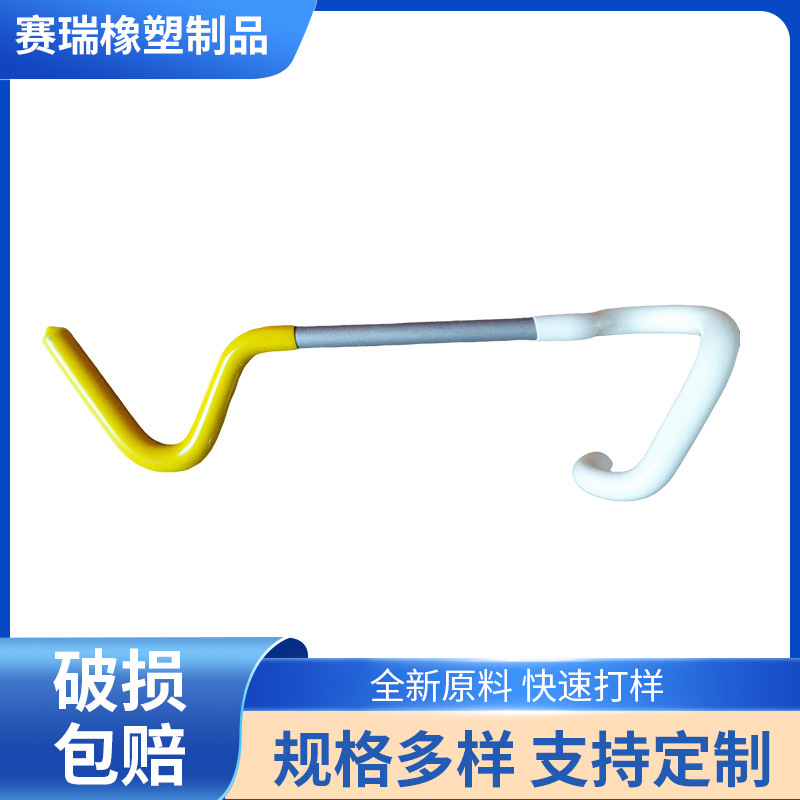 PVC浸塑加工 PVC沾塑加工 浸塑包胶高品质红色圆形浸塑 浸塑加工