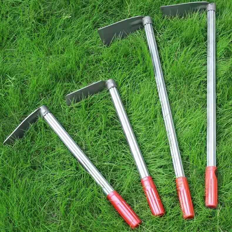 户外农用锄头庭院种菜除草锰钢小锄头盆栽多肉松土平头锄厂家批发