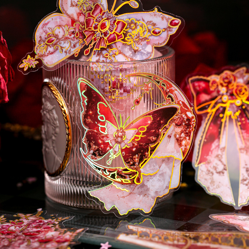 Paquete de pegatinas de tirado Serie Xiaobi Ga Cuentas manuales para estudiantes Material de bricolaje Película de corte Pegatinas de paisajismo 3D divertidas