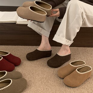 �͹ź����Ƥ���^����ЬŮ2025�ﶬ�¿�A�^���e�ٴ�һ�_�Ų���Ь