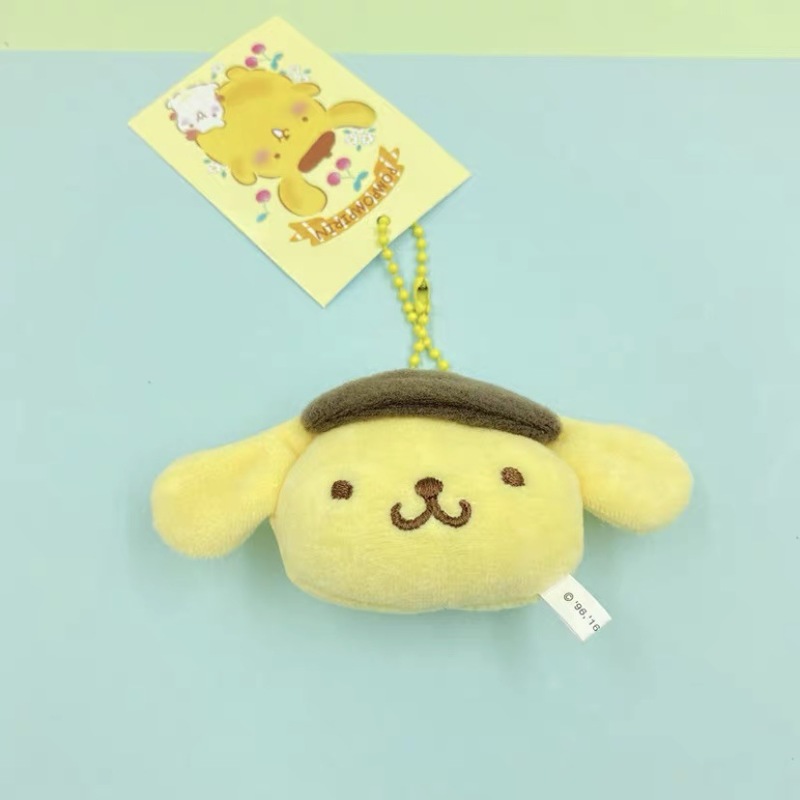 ケイティ猫玉桂犬布丁犬麦楽迪ぬいぐるみ玩具小ペンダントかわいいキーホルダー人形|undefined