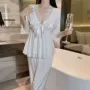 蕾丝新款韩版性感家居服