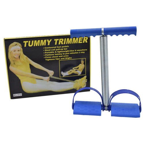 脚踏拉力器  多功能脚蹬拉力器    TUMMY TRIMMER  厂家 单簧双簧