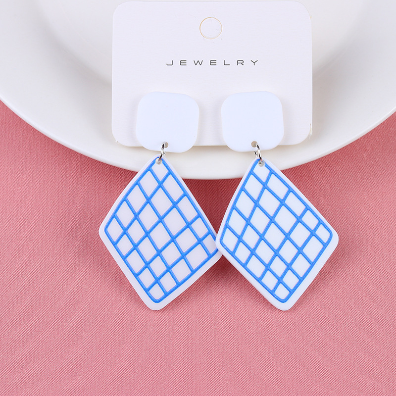 22g Weight Earrings Classification Shopping Occasion Acrylic Material Animal Pattern Women'S Gender Cartoon Style Style Cartoon Style Animal Arylic Earrings 5