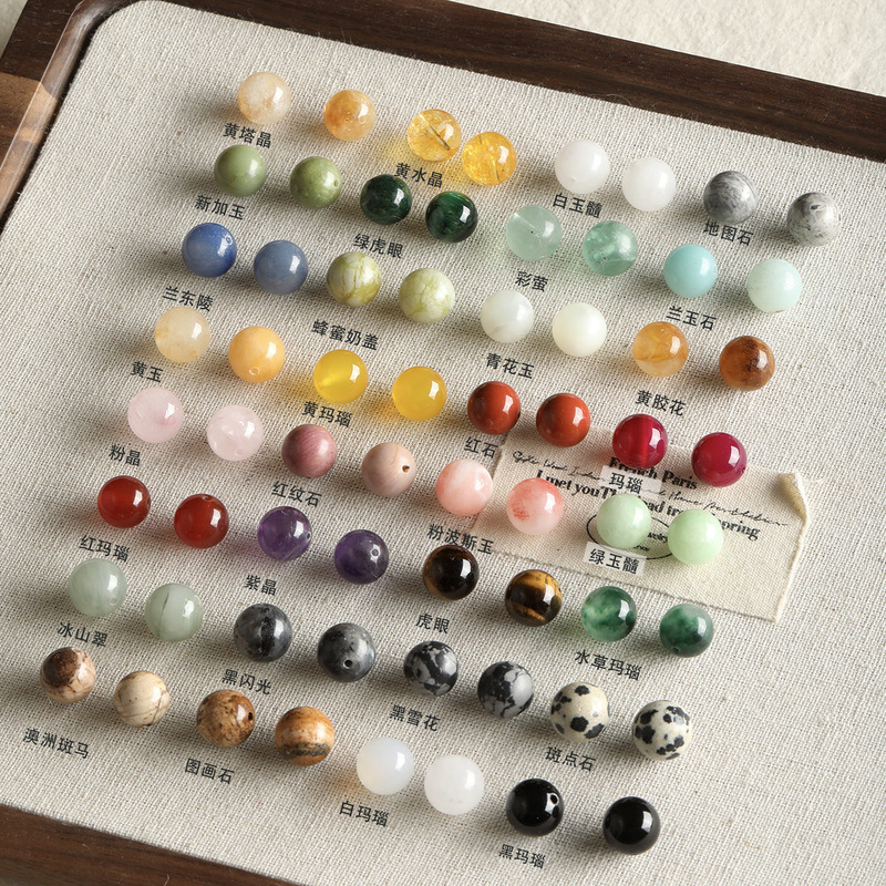 天然虎目石絵石レッドストーン 10 ミリメートルラウンドビーズブレスレットネックレスビーズ diy アクセサリー材料ルースビーズ|undefined
