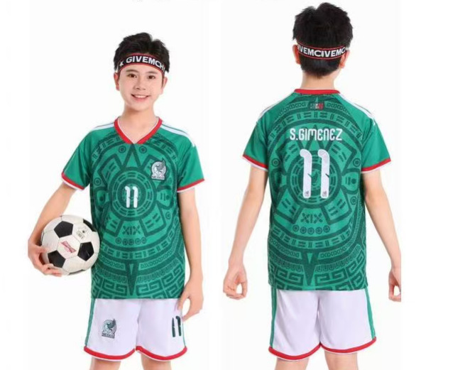 Camiseta de fútbol infantil Copa del Mundo 2026 Camiseta de fútbol nacional Estados Unidos Brasil Francia Alemania Camiseta infantil