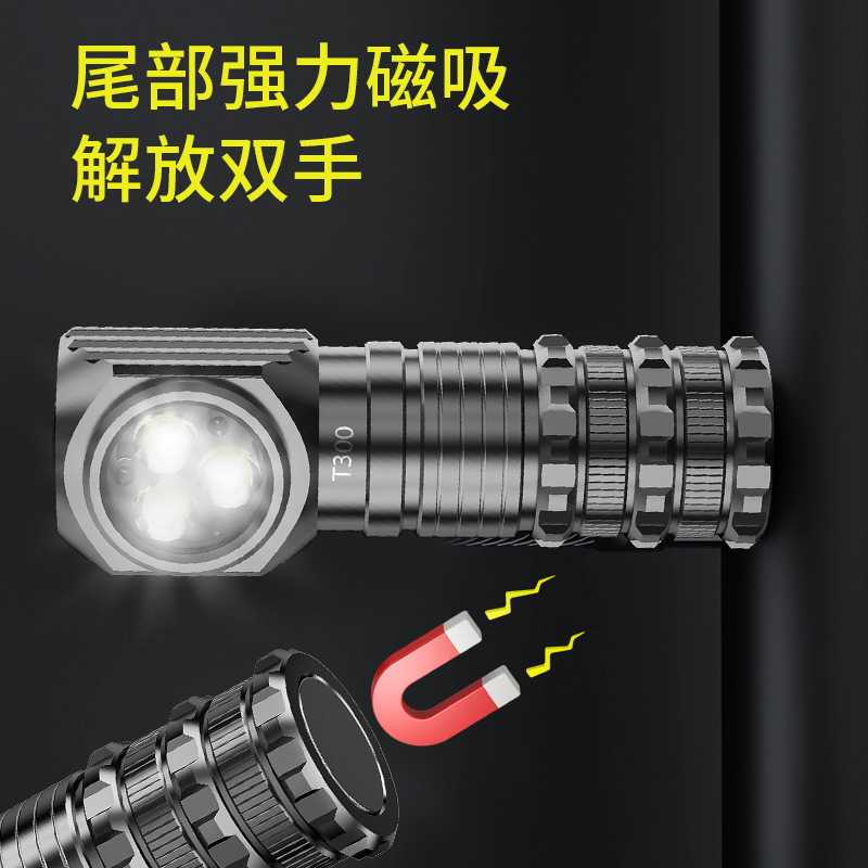 Transfronterizo nueva inducción montado en la cabeza del faro luz de conducción al aire libre USB recargable LED de luz fuerte faro Super brillante