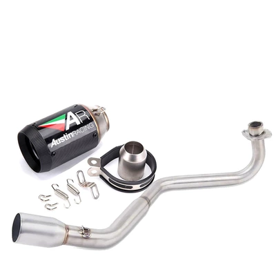 modified monkey exhaust pipe: Motorcycle exhaust pipe - full-set-e