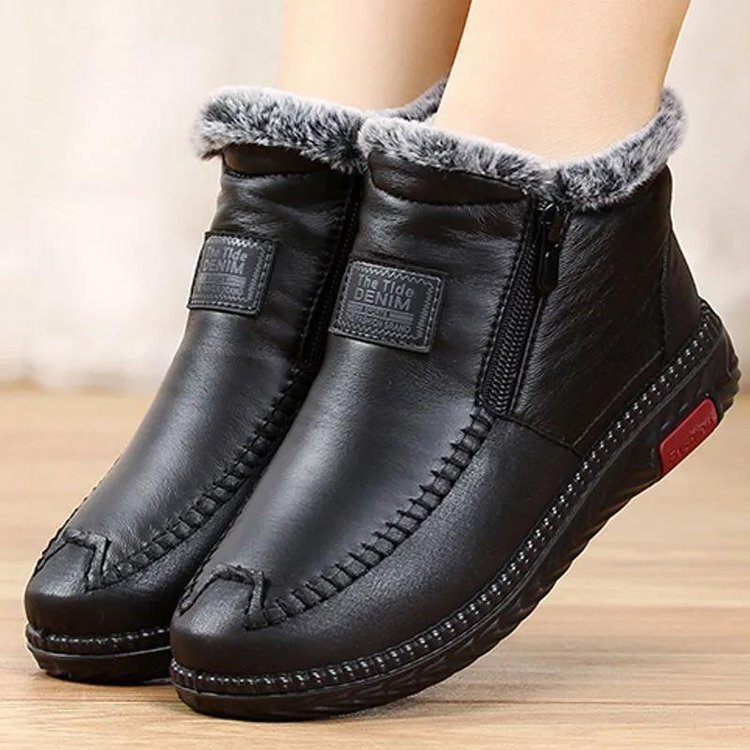 2023 New Winter Cotton Shoes for Middle-Aged and Elderly Mothers, Non-Slip Soft Sole Shoes for the Elderly, Thickeneded and Velvet Warm Snow Boots for Women 2023 New Winter Cotton Shoes for Middle-Aged and Elderly Mothers, Non-Slip Soft Sole Shoes for the Elderly, Thickeneded and Velvet Warm Snow Boots for Women