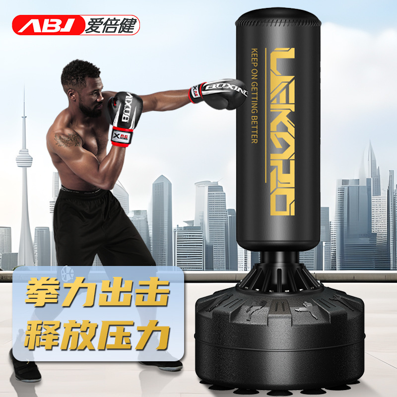 Bolsa de arena de boxeo Sanda vertical hogar adulto saco de arena tumbler niños taekwondo colgando saco de arena ENTRENAMIENTO BOXEO columna