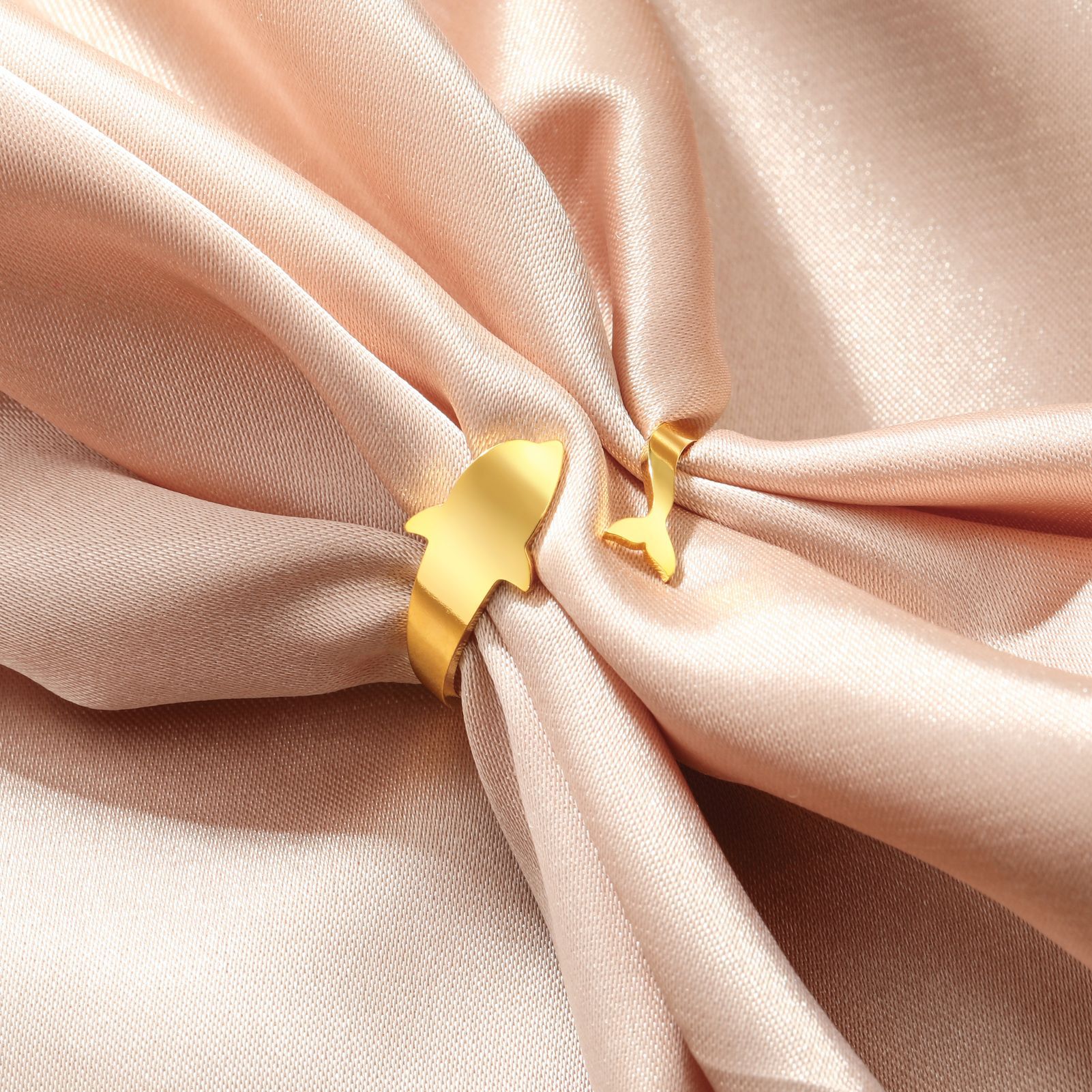 Double-sided fashionable cute polishing cloth stainless steel