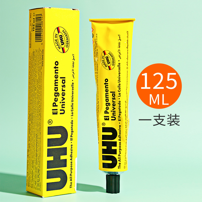 ドイツ輸入UHU強力接着剤手作り透明木材万能接着剤模型ガラス金属木工|undefined