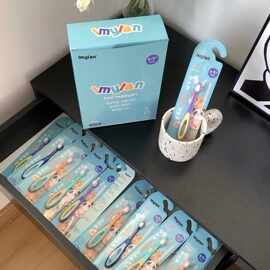 正品lmylan万毛牙刷儿童牙刷儿童万毛牙刷宝宝牙刷1-5岁男女童