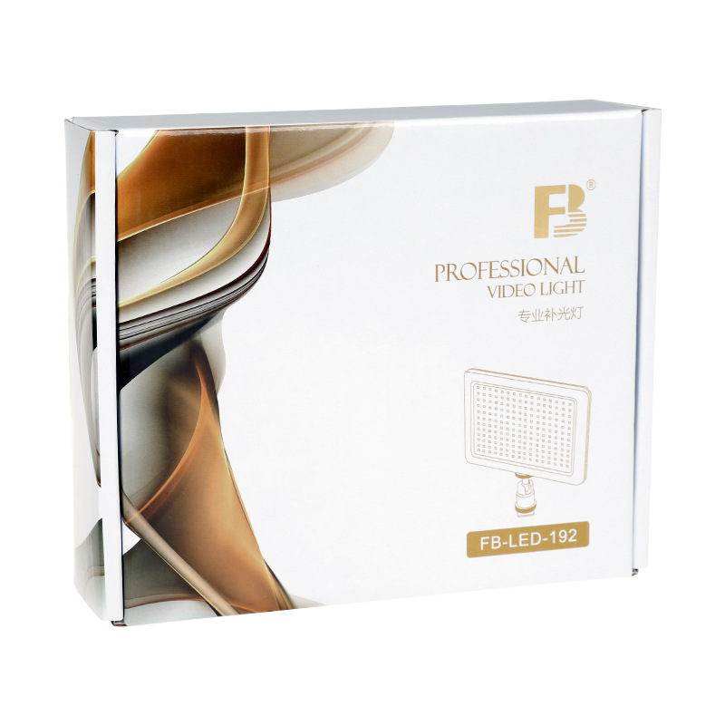 Etiqueta LED-192 Luz de relleno fotografía portátil SLR cámara de vídeo fotografía al aire libre siempre en luz de iluminación de mano