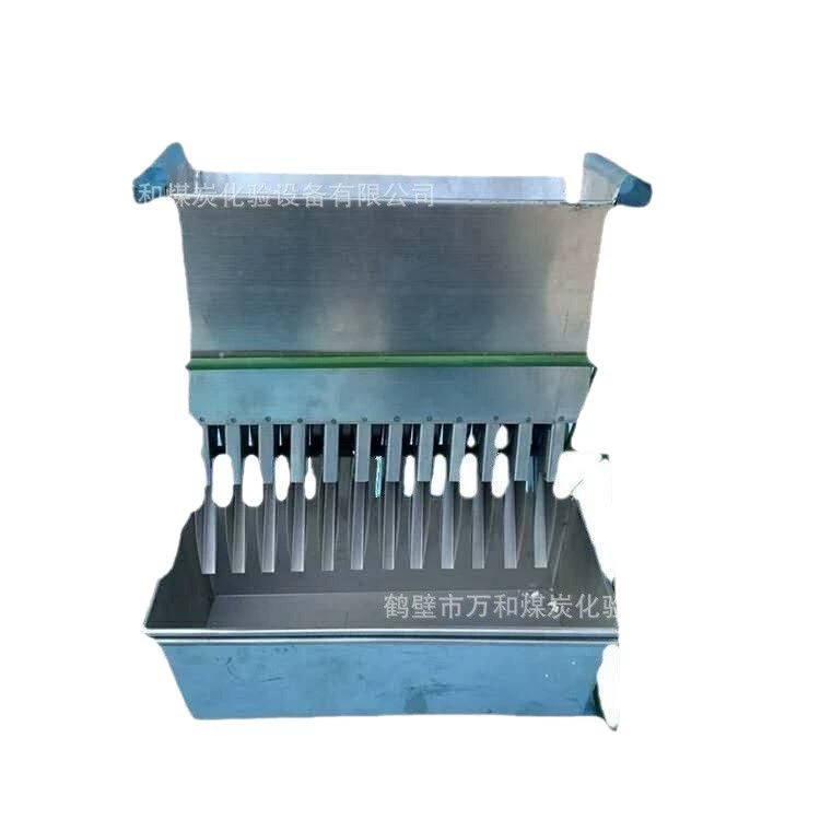 Открытый агрегатный пробоотборник инструмент для разделения угля дихотомайзер из нержавеющей стали оборудование для испытаний угля аксессуары