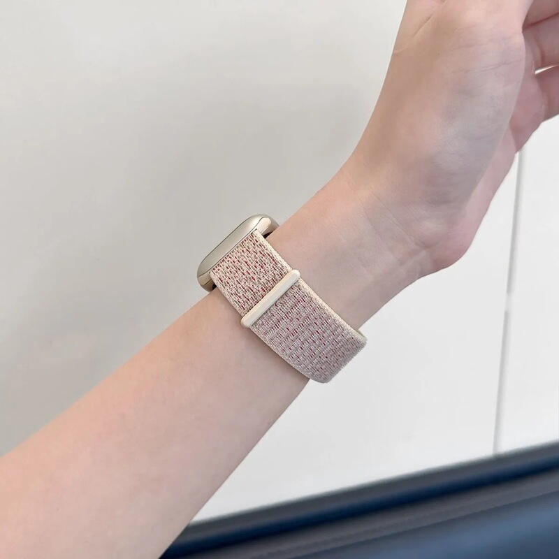 ins は iwatch ナイロンループマジックストラップ S10 Apple s9 ウォッチ SE スポーツ 8/7/男性と女性のリストバンドに適しています。|undefined