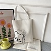 Shopping bag, cartoon study bag, cloth bag