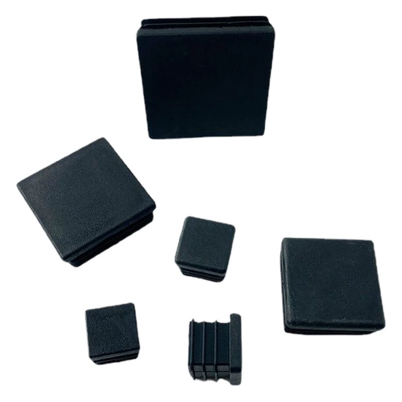 Коронка пластик (прямые поставки оптом) пластиковая заглушка 10 ~ 120 мм, заглушка квадратной трубы, внутренняя заглушка, заглушка для трубы, резиновая заглушка