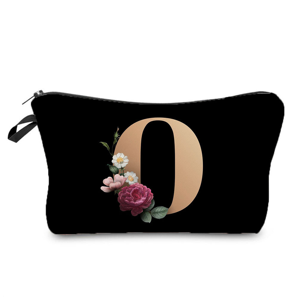 Unisex All Seasons Polyester Letter Flower Cute Square Zipper Cloud Shape Bag Cosmetic Bag display picture 6