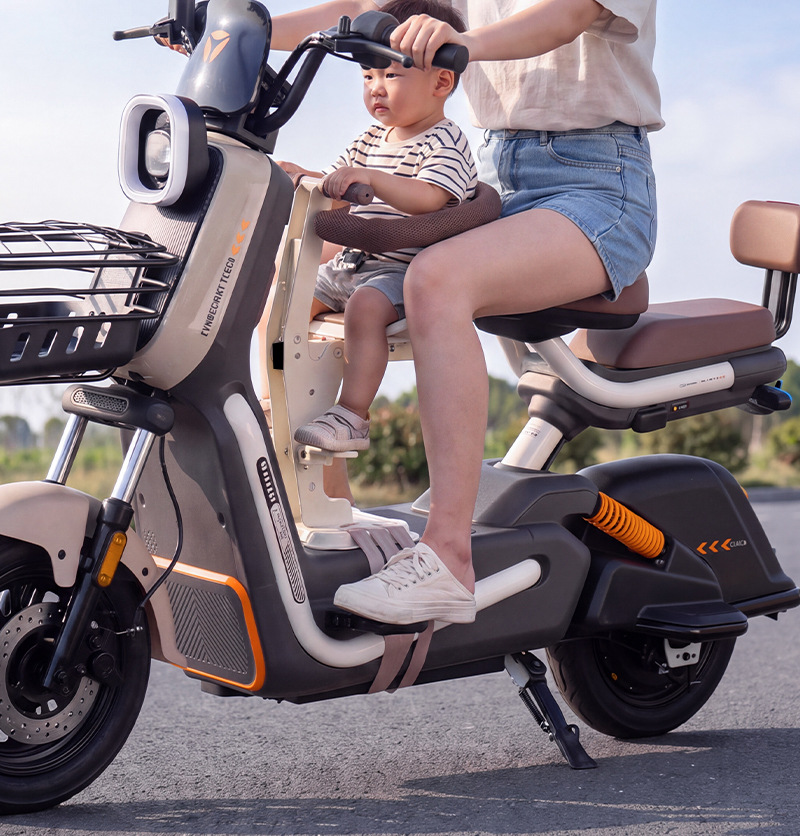 Front-mounted foldable child seat for electric vehicles, baby seat for electric scooters, motorcycle child seat, infant stool wholesale