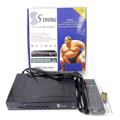 アフリカのテレビセットトップボックスstrong dvb s 2t 2 setトップボックスデコダーコンボ