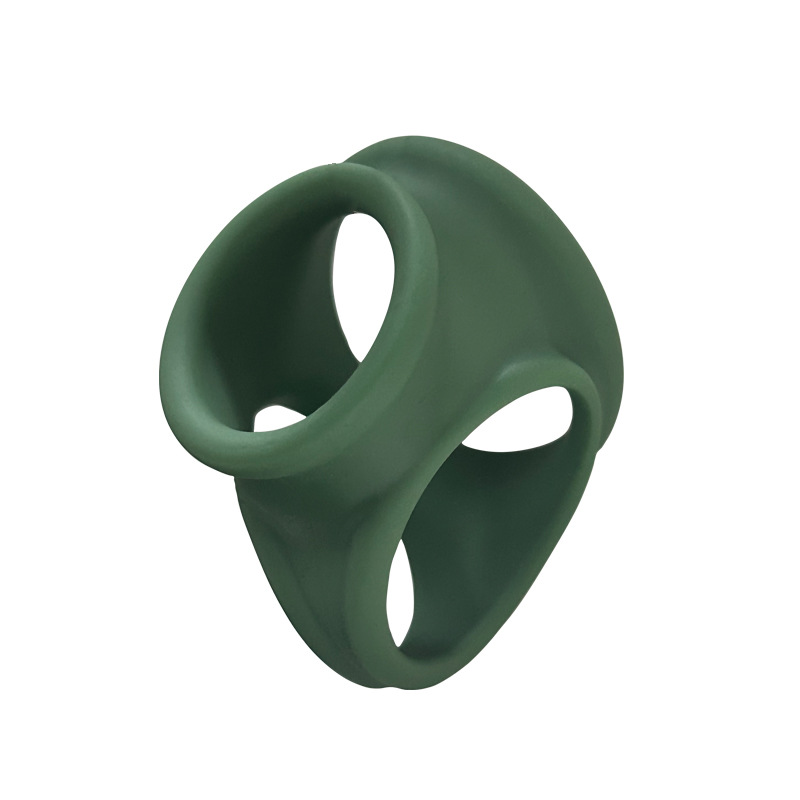 실리콘 반바지 포크 짙은 녹색