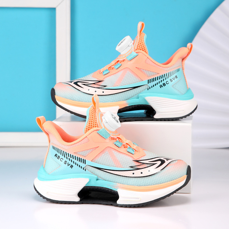 Zapatos para niños primavera-verano 2025 nuevos zapatos de corrida transpirables para niños zapatos casuales para niños mayores