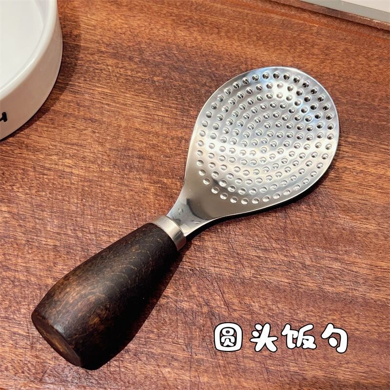 304 ステンレス鋼しゃもじイン和風手羽先木製しゃもじ家庭用炊飯器しゃもじ垂直しゃもじ|undefined