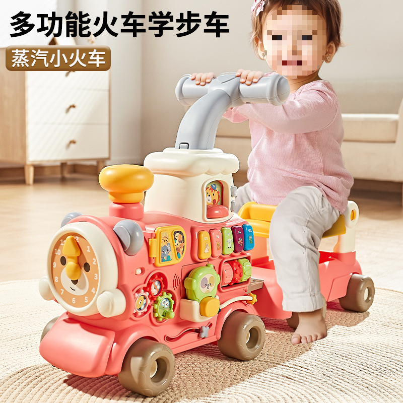 Baby Walker Stroller Anti-Rollover Baby Can Sit on Multi-Functional Walker - Month Kidsren's Birthday