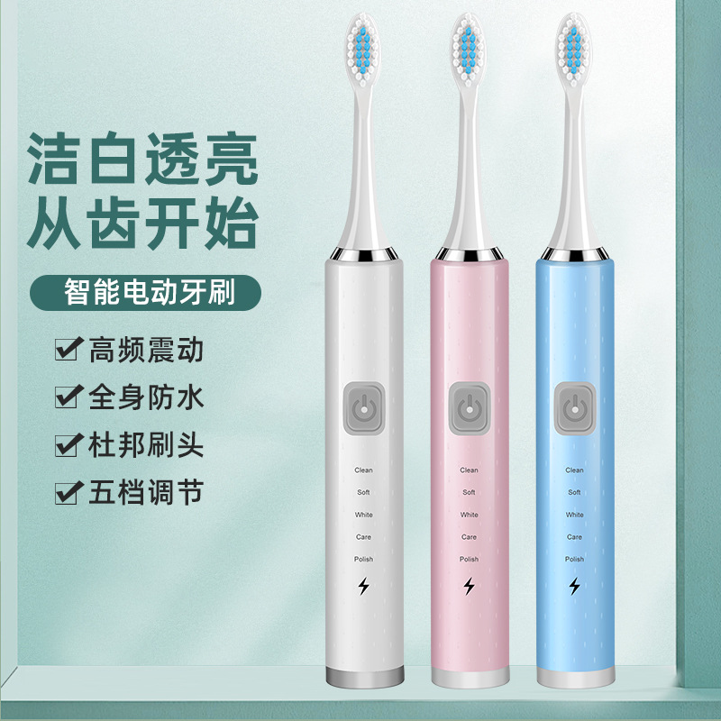 Electric toothbrush for men and women ad...