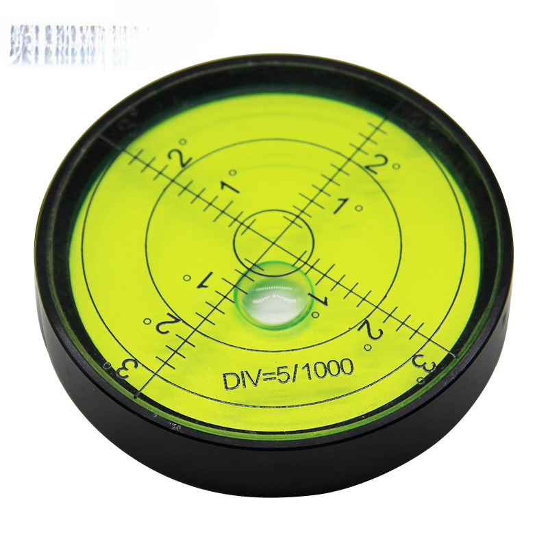 15 minutos nivel universal de metal magnético 6012 mini nivel de alta precisión burbuja de aire de nivel pequeño burbuja horizontal redonda