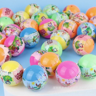 Мини-игрушки в капсулах 5 см наклейки с животными