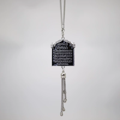 Cross-Border Middle Eastern Saudi Style Car hanging - black-silver
