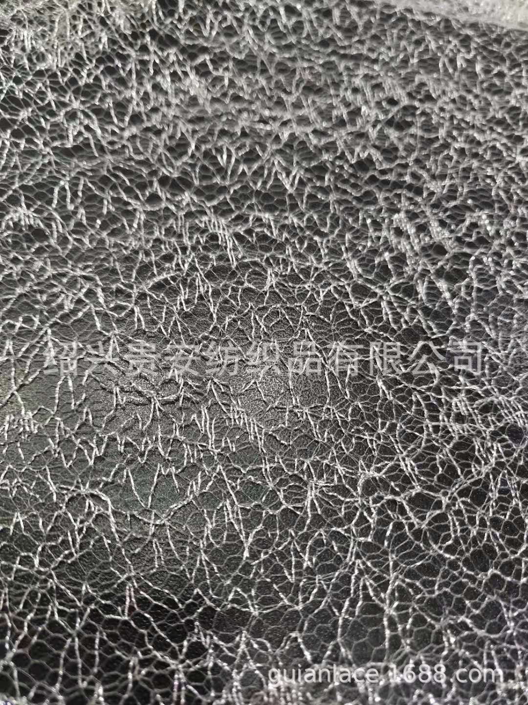 无弹银丝银线乱网加密高品质银色蕾丝网纱面料女装童装网闪银