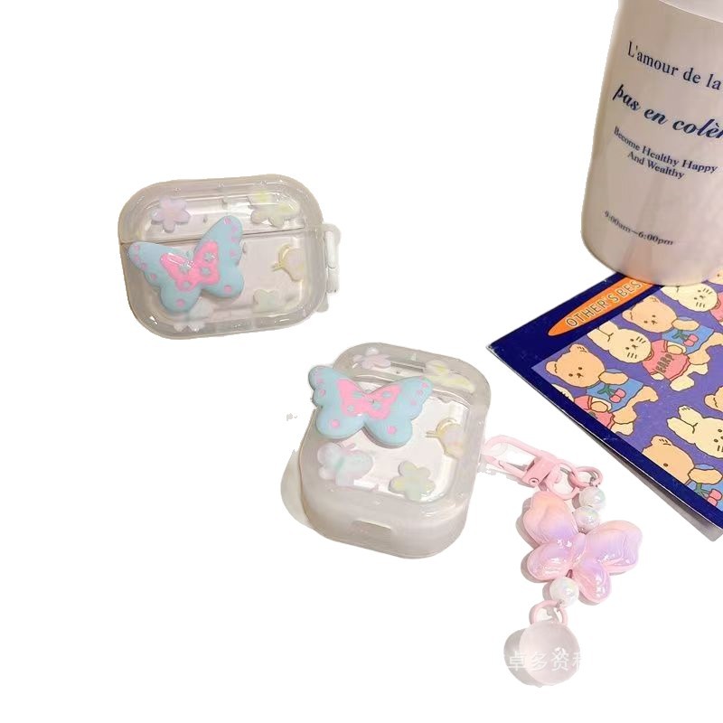 Japón y Corea ins Star Butterfly para Apple AirPods4 auriculares cubierta protector AirPodsPro3 auriculares cubierta