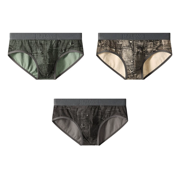 Three clothes (green+khaki+deep gray)