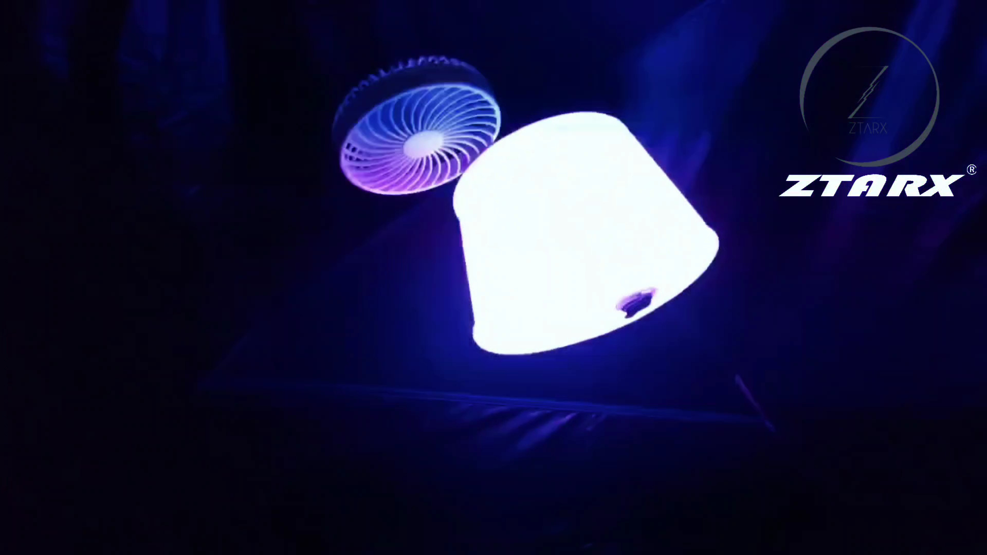 ZTARX CAMPING LIGHT FOLD FAN